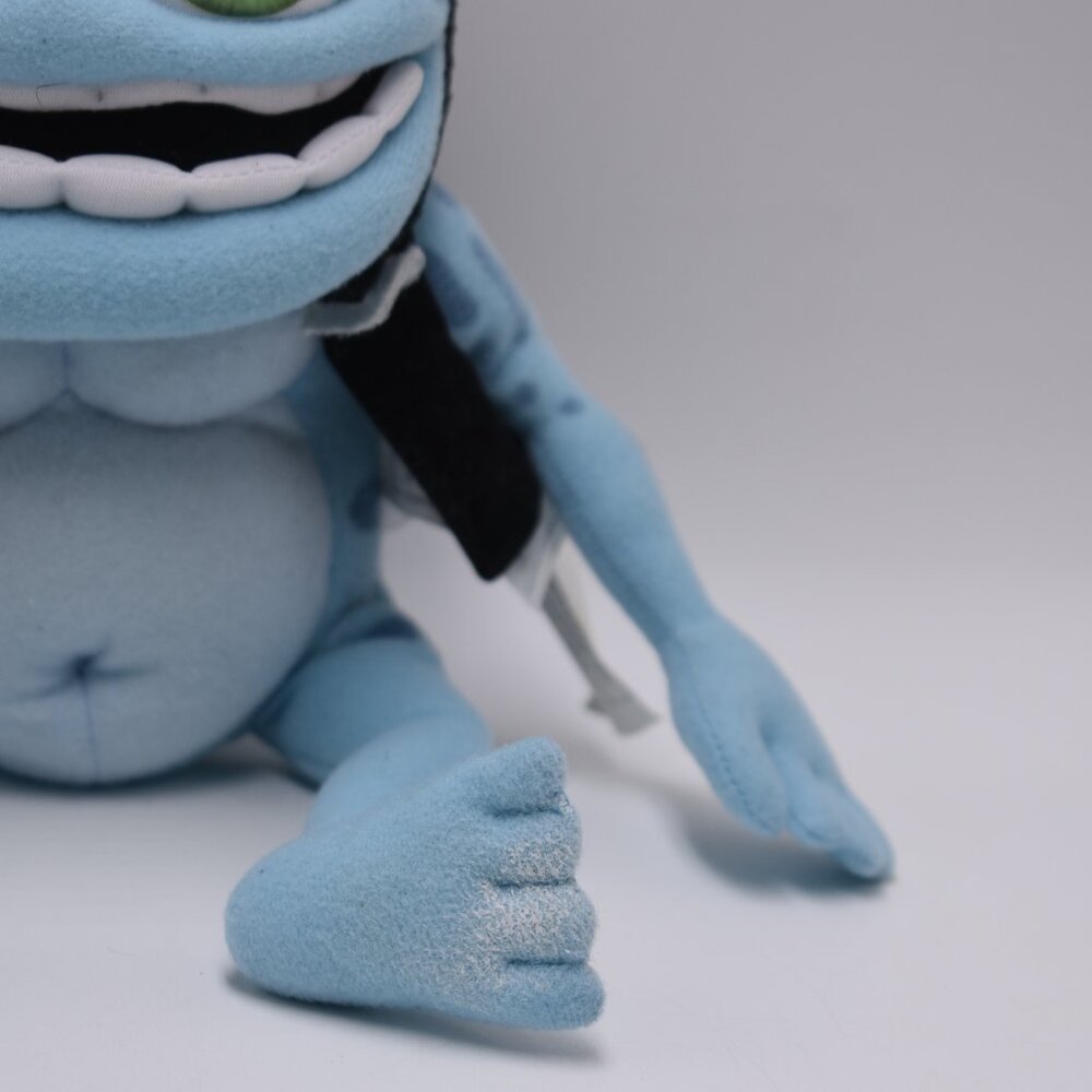 2005 The Annoying Thing 9" Plush Crazy Frog Biker W/Sound - Tested Works - Picture 4 of 16
